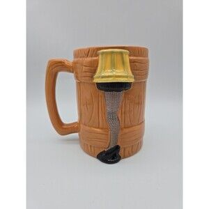 A CHRISTMAS STORY Leg Lamp Award Mug Ceramic LARGE! Collectible Seasonal